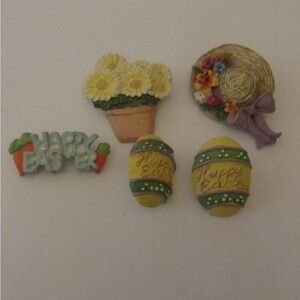 Easter and Spring Lot Decorative Resin
Pins & Earring Pair Jewelry Items